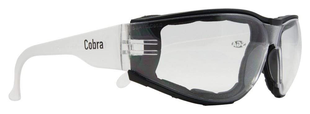 Cobra Safety Glasses - Clear Anti-fog Lens 12SCCFA